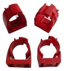 Abraçadeira PVC - VERMELHA